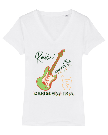 rockin around the christmas tree White