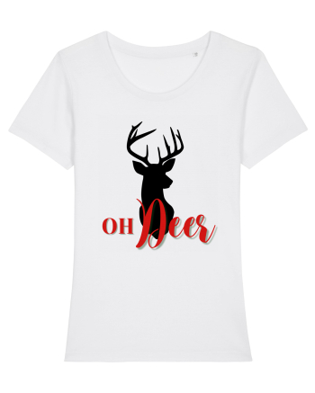 oh deer 1 White