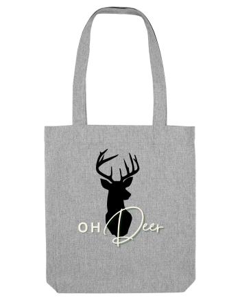 oh deer 2 Heather Grey