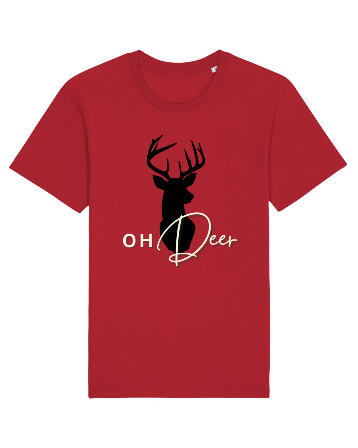 Tricou mânecă scurtă Unisex Rocker Red