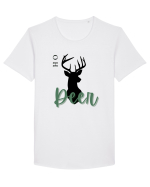 oh deer 3 Tricou mânecă scurtă guler larg Bărbat Skater