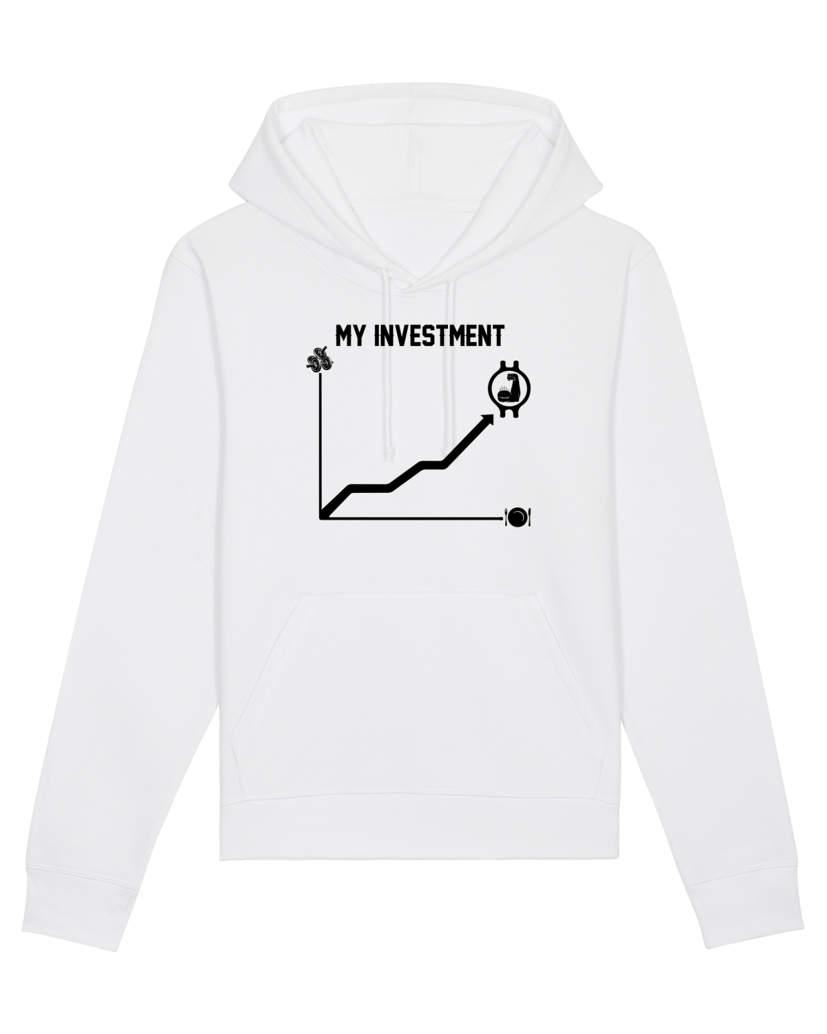 Hanorac Unisex Drummer White