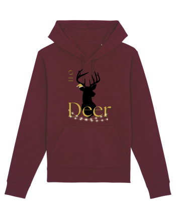 oh deer 4 Burgundy