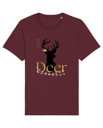 oh deer 4 Burgundy