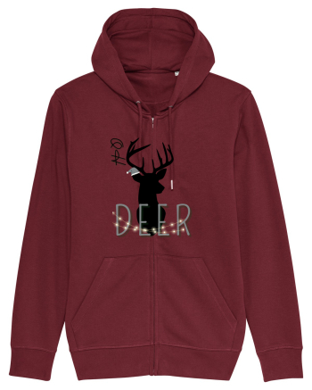 oh deer 5 Burgundy