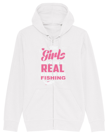 Real girls go fishing White