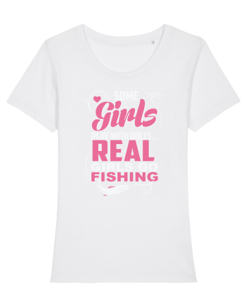 Real girls go fishing White