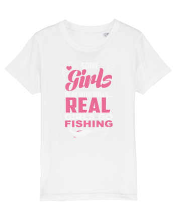 Real girls go fishing White