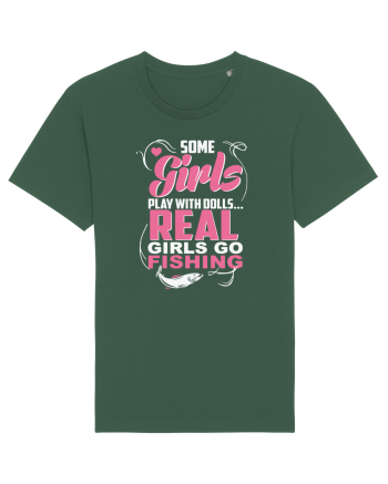 Real girls go fishing Bottle Green