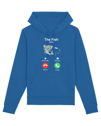 The fish is calling and I must go. Royal Blue