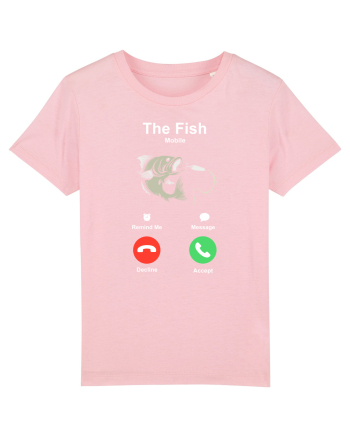 The fish is calling and I must go. Cotton Pink