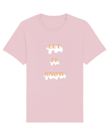 let it snow Cotton Pink