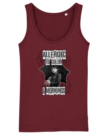Allergic To Colors And Mornings Burgundy