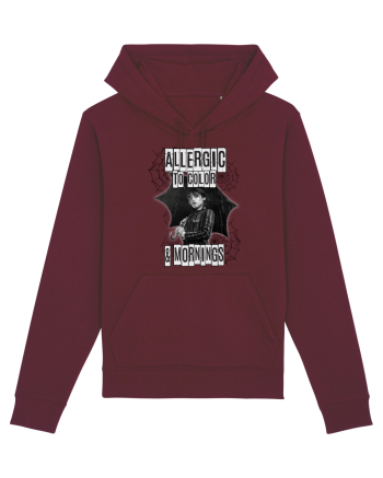 Allergic To Colors And Mornings Burgundy