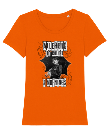 Allergic To Colors And Mornings Bright Orange