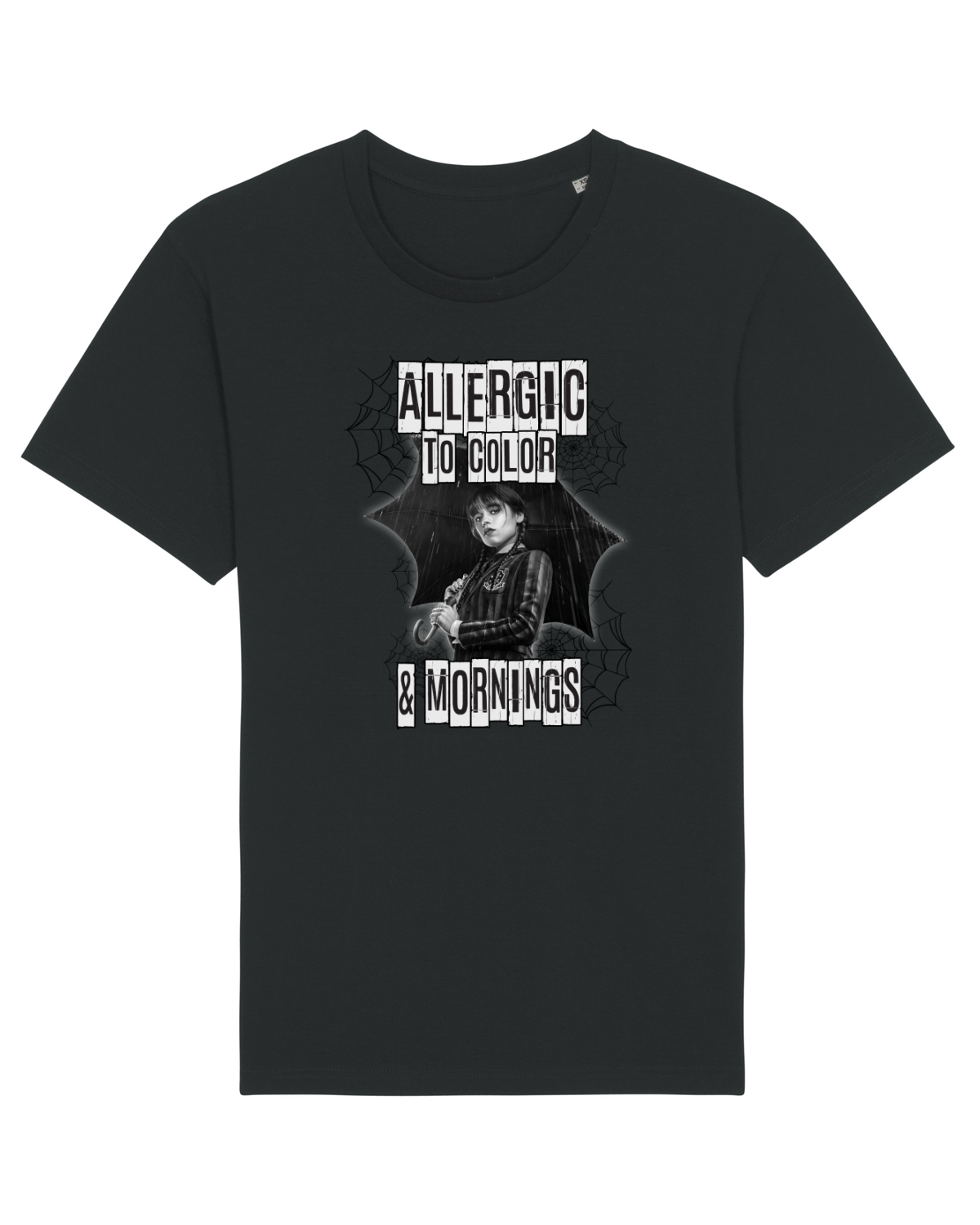 Tricou mânecă scurtă Unisex Rocker Black