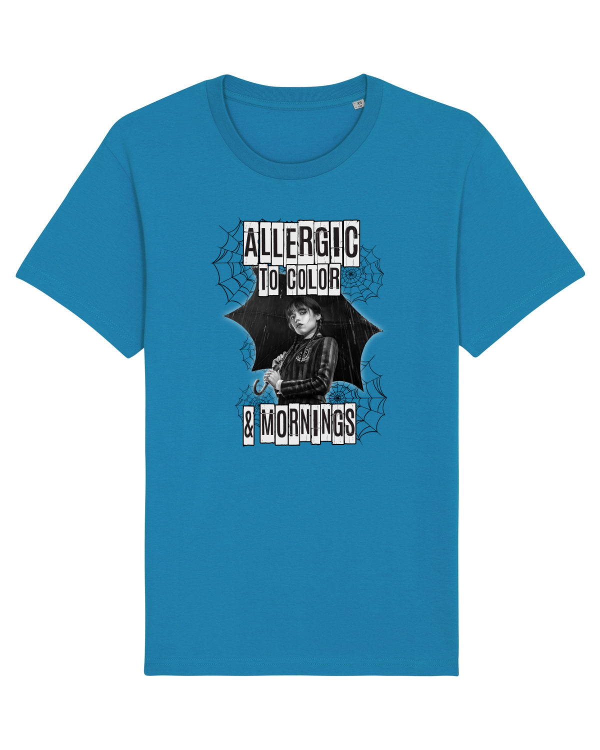 Tricou mânecă scurtă Unisex Rocker Azur