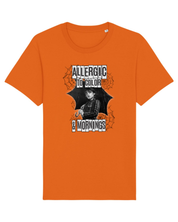 Allergic To Colors And Mornings Bright Orange