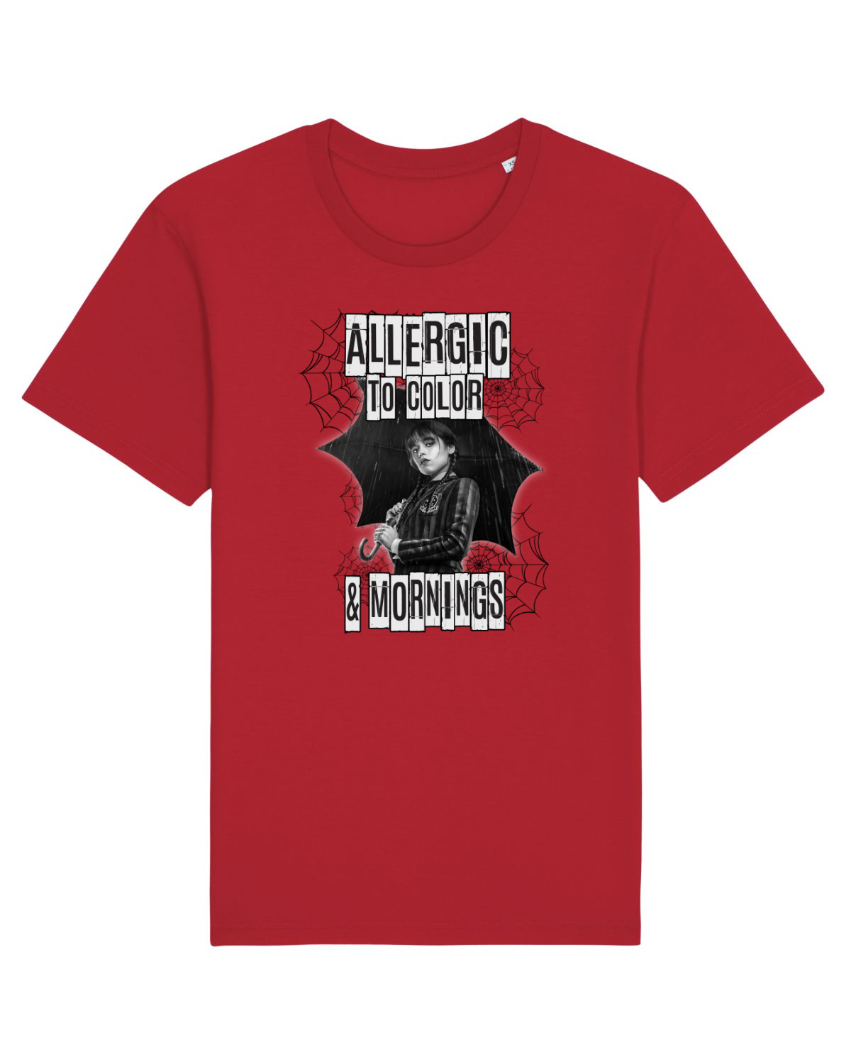 Tricou mânecă scurtă Unisex Rocker Red