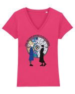 Enid, The Mark You Left On Me Is Indelible! Tricou mânecă scurtă guler V Damă Evoker