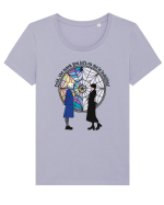 Enid, The Mark You Left On Me Is Indelible! Tricou mânecă scurtă guler larg fitted Damă Expresser