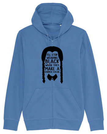 I'll Stop Wearing Black When They Make A Darker Color Bright Blue