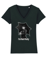 I'm Not Perky Tricou mânecă scurtă guler V Damă Evoker