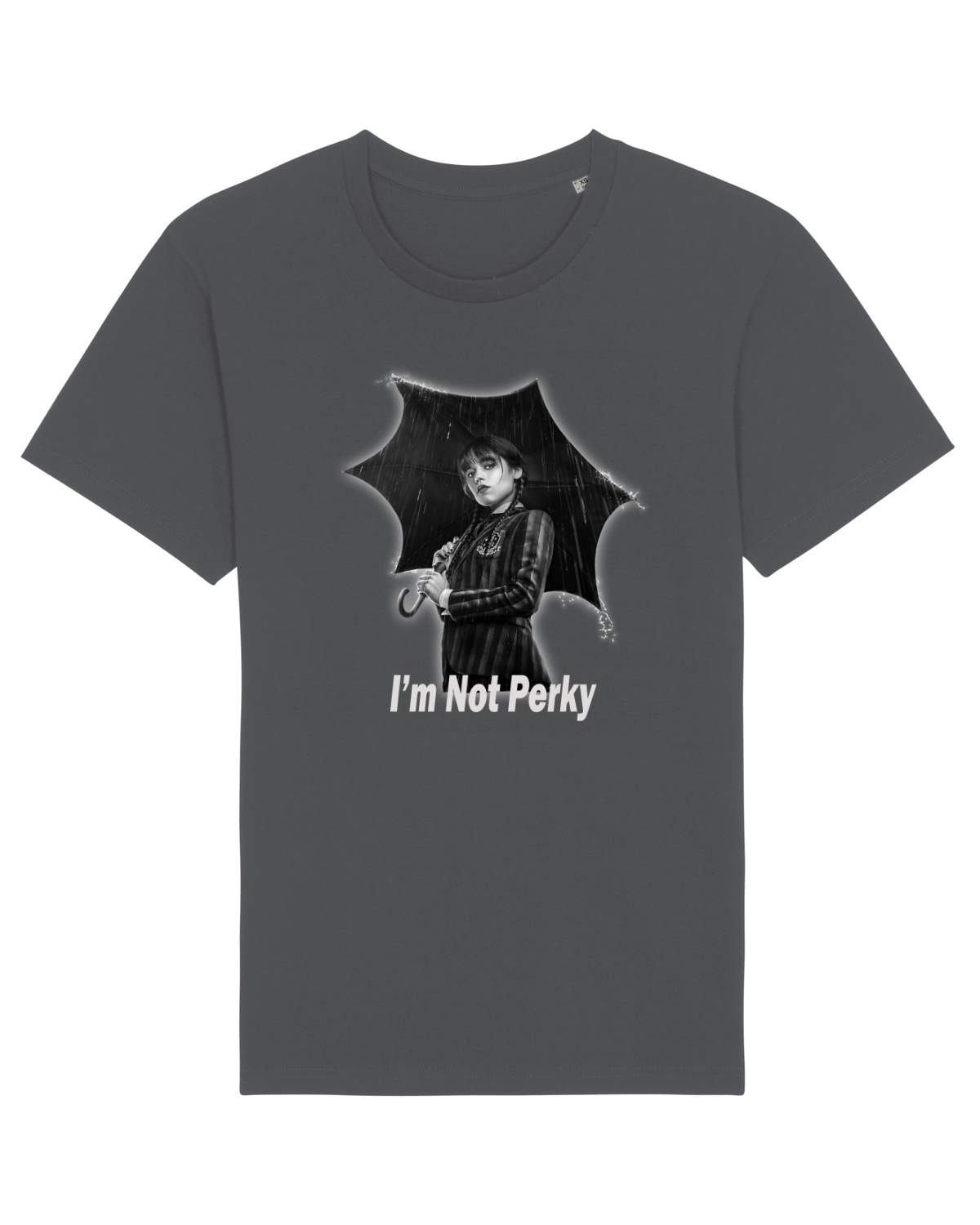Tricou mânecă scurtă Unisex Rocker Anthracite