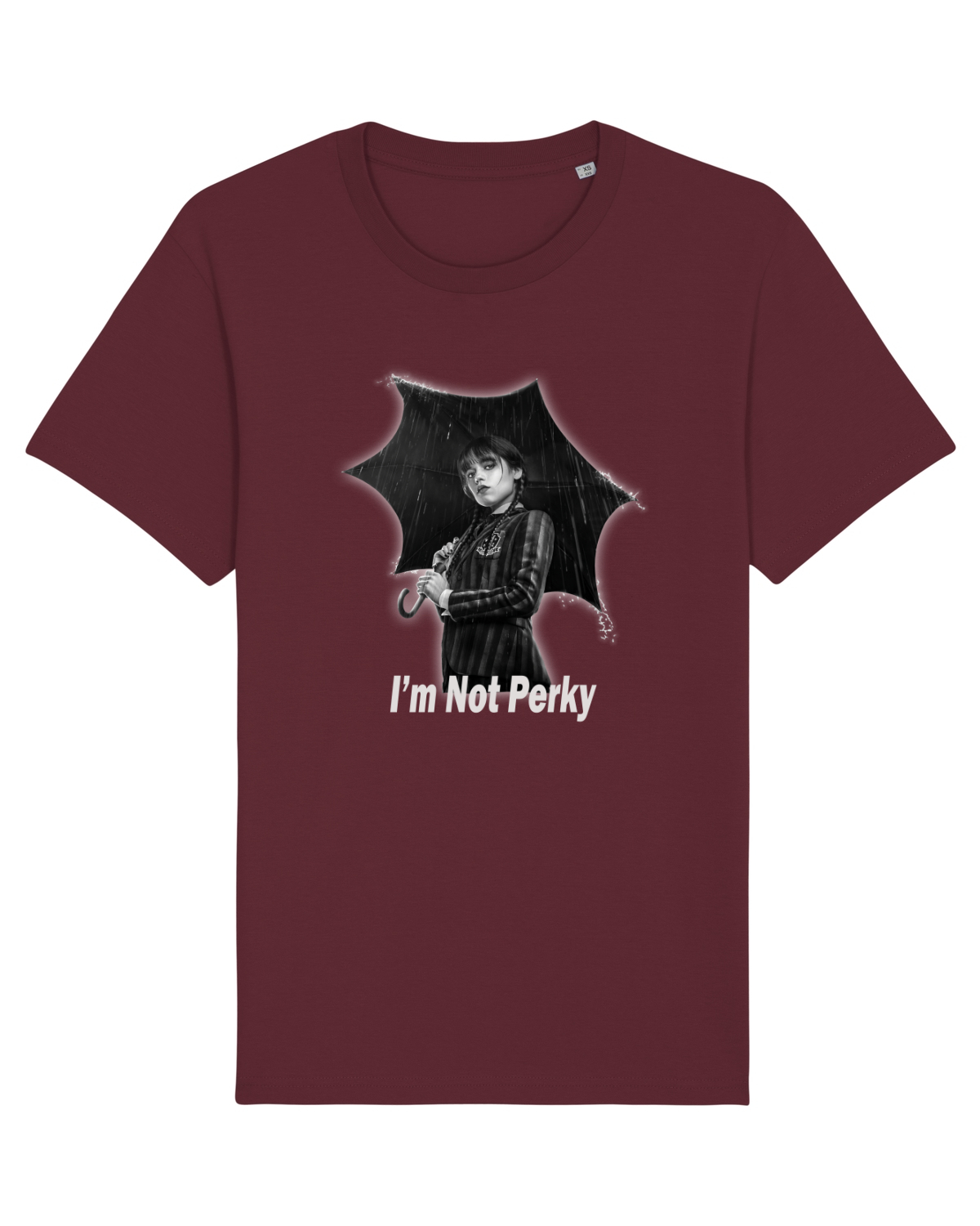 Tricou mânecă scurtă Unisex Rocker Burgundy