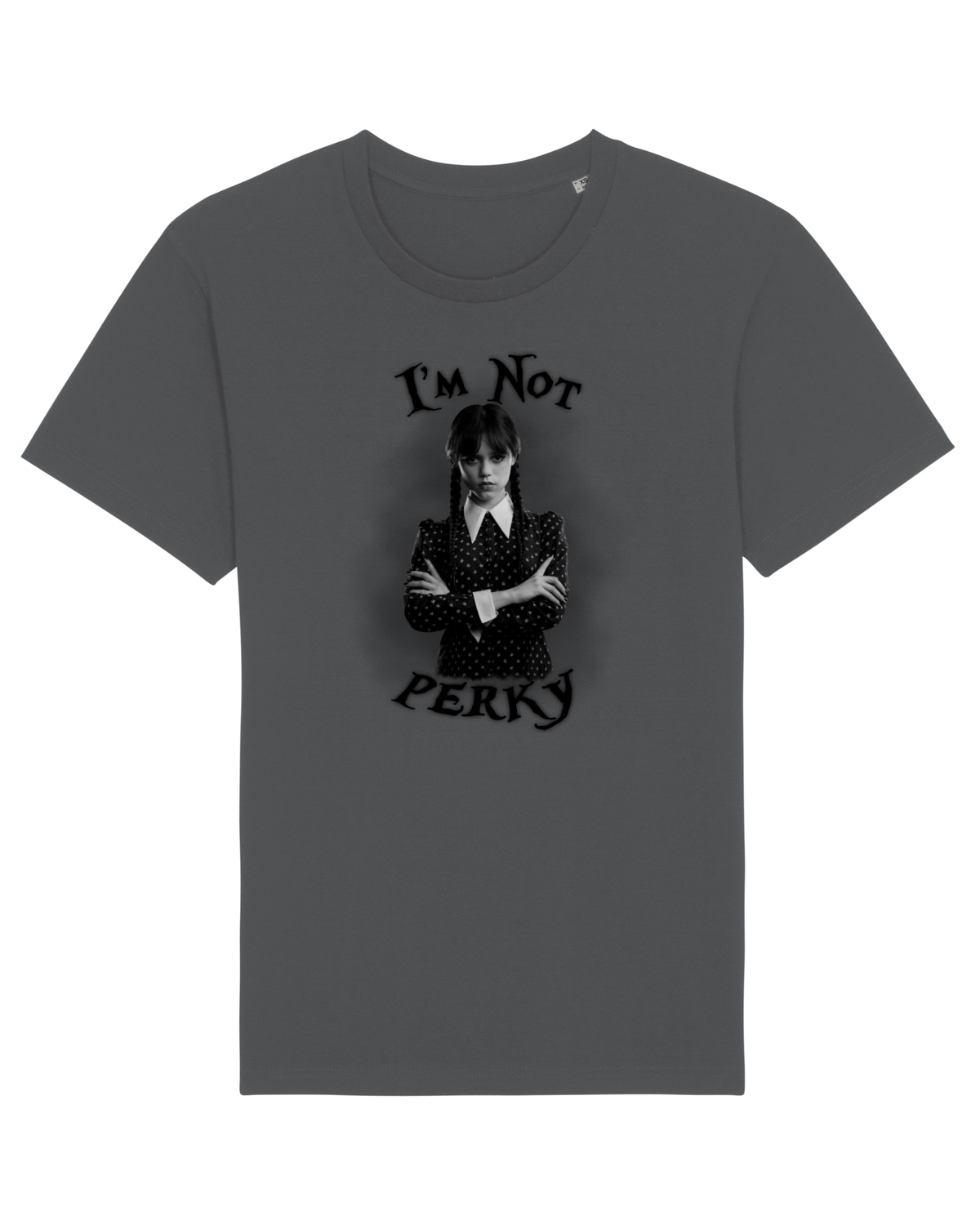 Tricou mânecă scurtă Unisex Rocker Anthracite