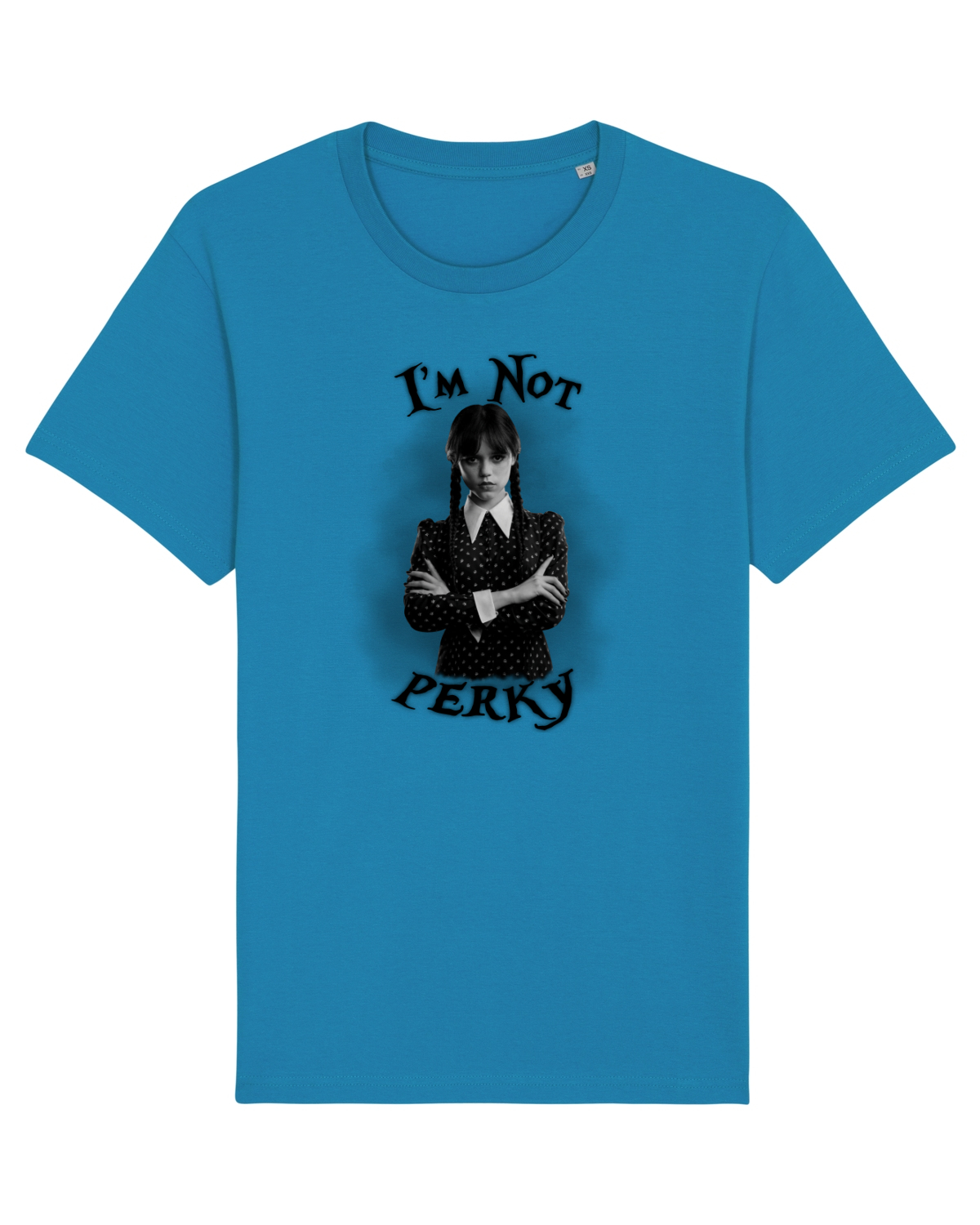 Tricou mânecă scurtă Unisex Rocker Azur