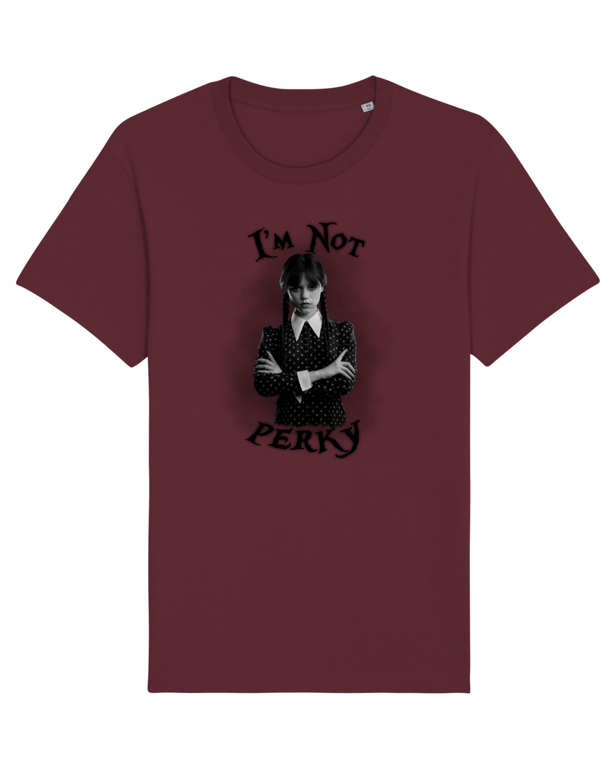 Tricou mânecă scurtă Unisex Rocker Burgundy