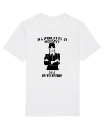 In A World Full Of Mondays Be A Wednesday Tricou mânecă scurtă Unisex Rocker