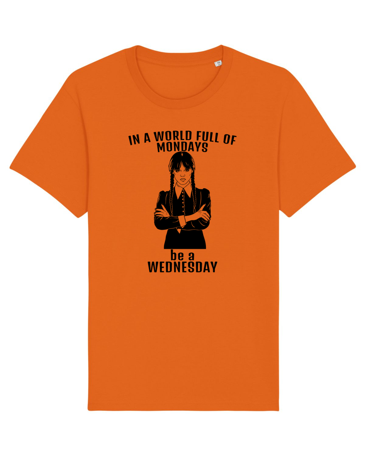 Tricou mânecă scurtă Unisex Rocker Bright Orange