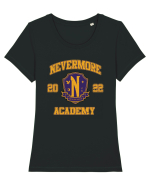 Nevermore Academy 2022 Tricou mânecă scurtă guler larg fitted Damă Expresser