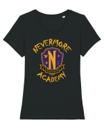 Nevermore Academy Tricou mânecă scurtă guler larg fitted Damă Expresser