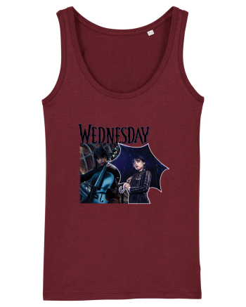Wednesday Addams Burgundy