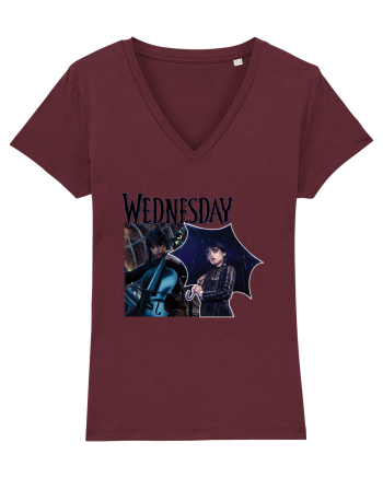 Wednesday Addams Burgundy