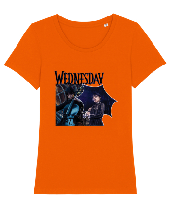 Wednesday Addams Bright Orange