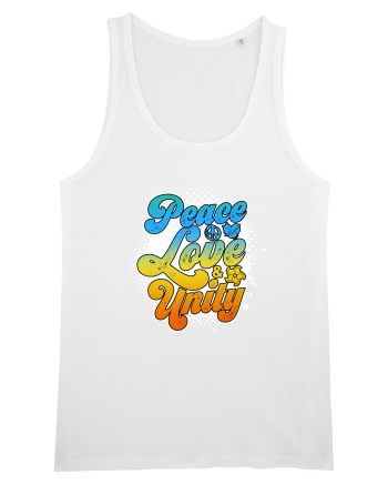 Peace love unity White