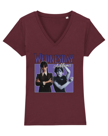 Wednesday Addams Burgundy