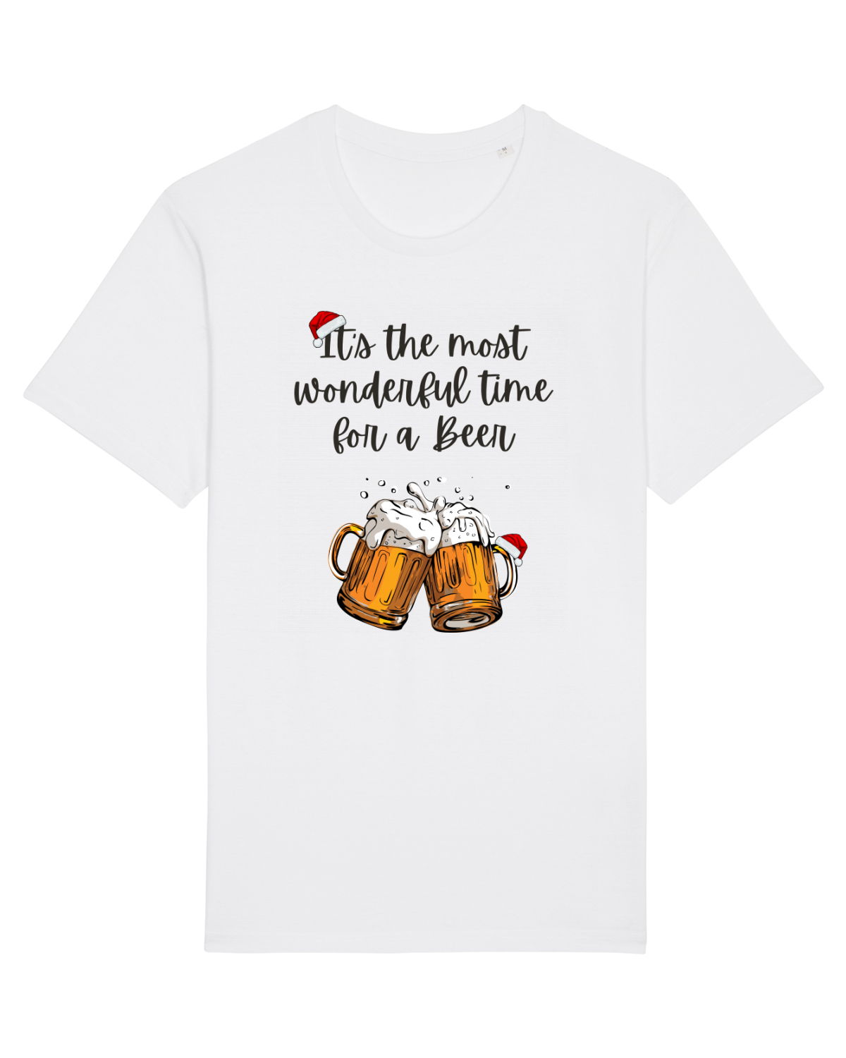 Tricou mânecă scurtă Unisex Rocker White