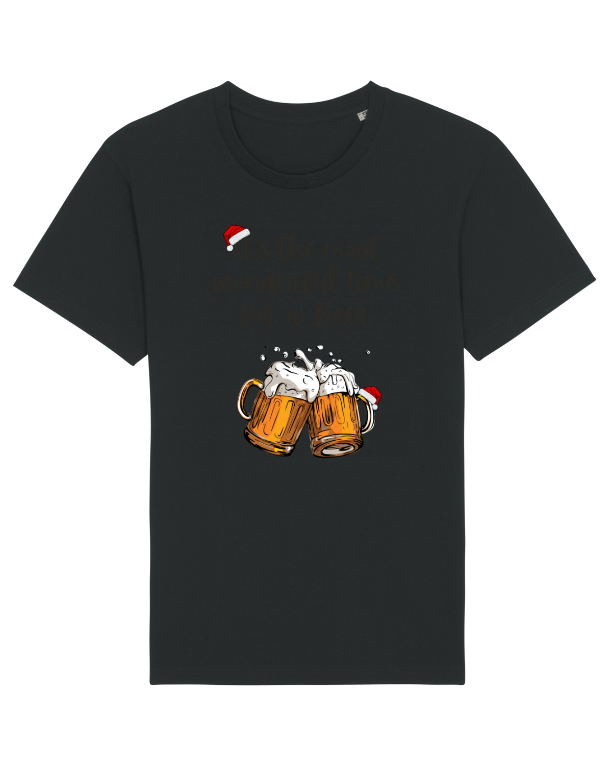 Tricou mânecă scurtă Unisex Rocker Black