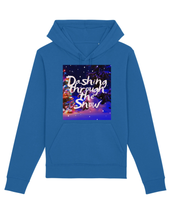 dashing through the snow Royal Blue