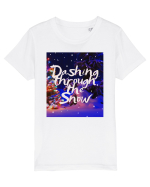 dashing through the snow Tricou mânecă scurtă  Copii Mini Creator
