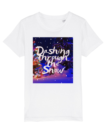 dashing through the snow White