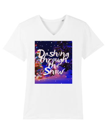 dashing through the snow White