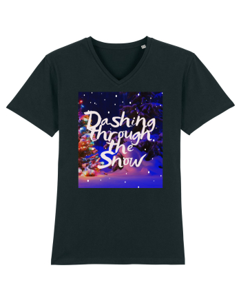 dashing through the snow Black