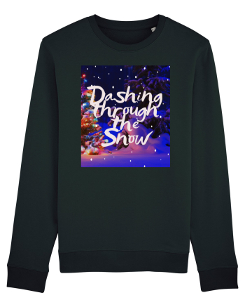dashing through the snow Black