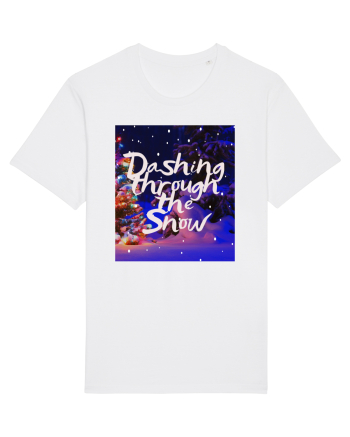 dashing through the snow White